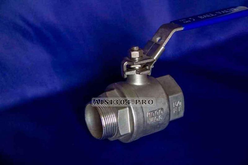 Кран нержавеющий с наружной резьбой 1/2" AISI 304 | TRiNOX Винница - изображение 3