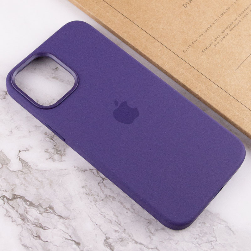 Чехол Silicone case (AAA) with Magsafe and Animation для Apple iPhone 12 Pro Max (6.7") Херсон - зображення 7
