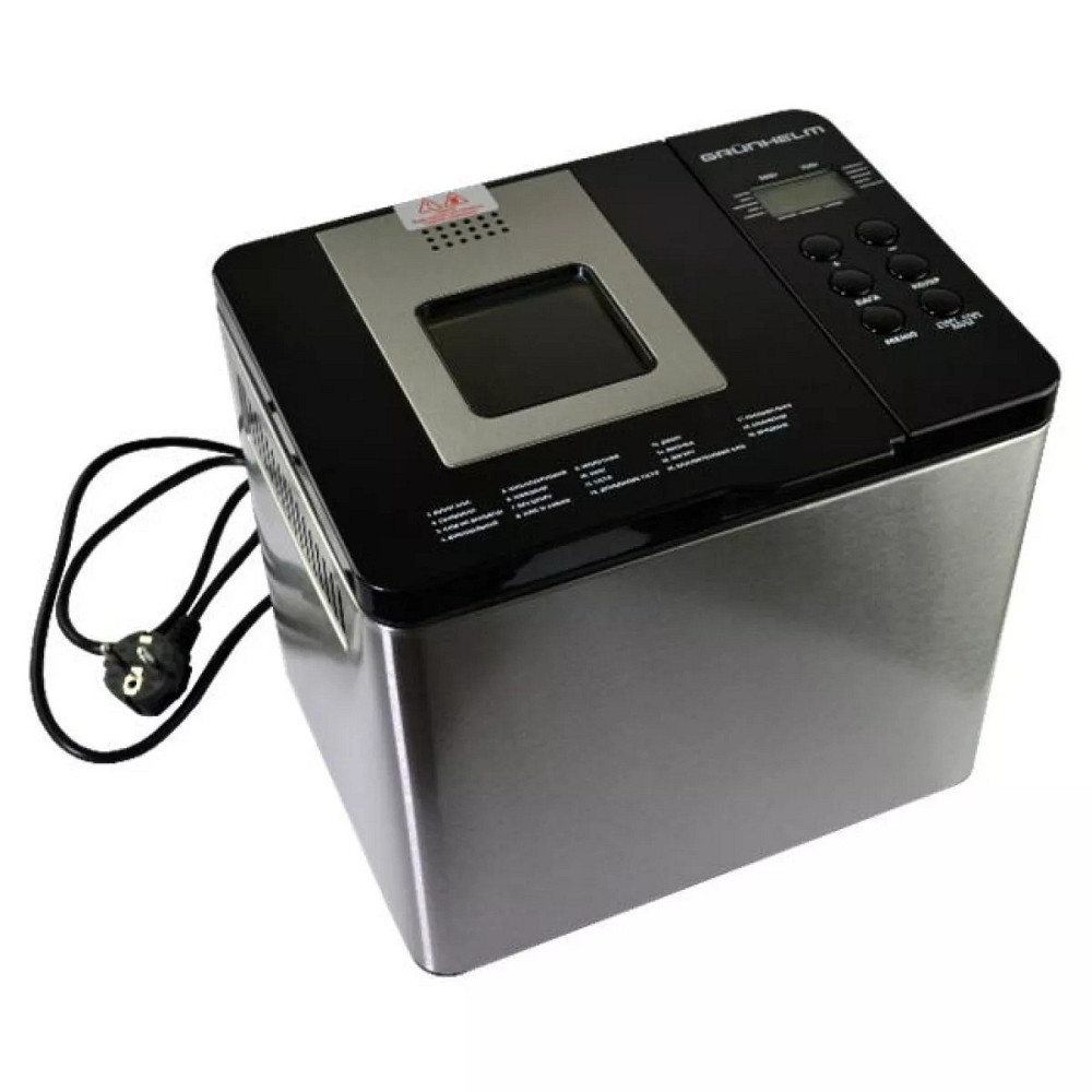 Хлібопічка Grunhelm GBM750 550 Вт Київ - зображення 1