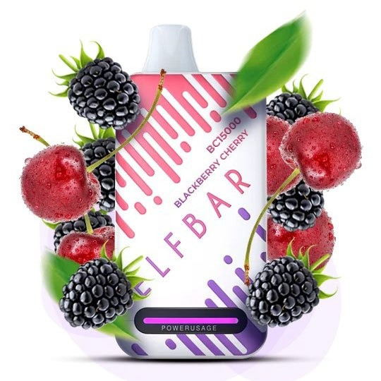 Ел. сигарета ELF BAR 5% 15000 тяг, Ожина-Вишня Днепр - изображение 1