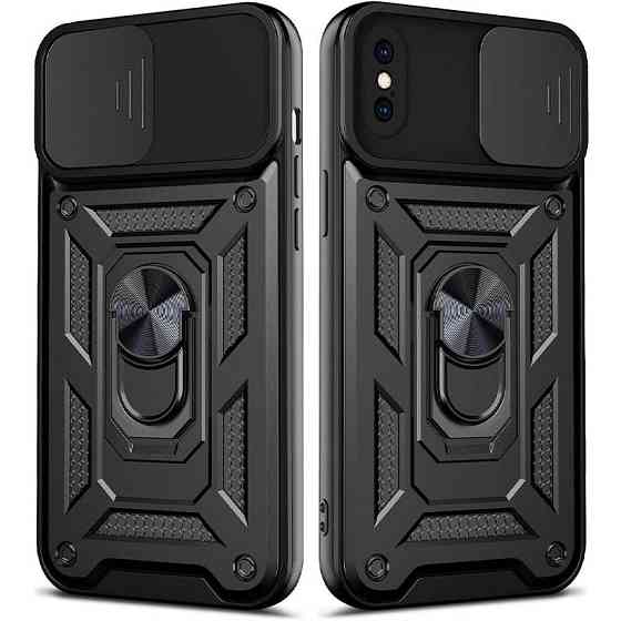 Ударопрочный чехол Camshield Serge Ring для Apple iPhone X / XS (5.8") Херсон