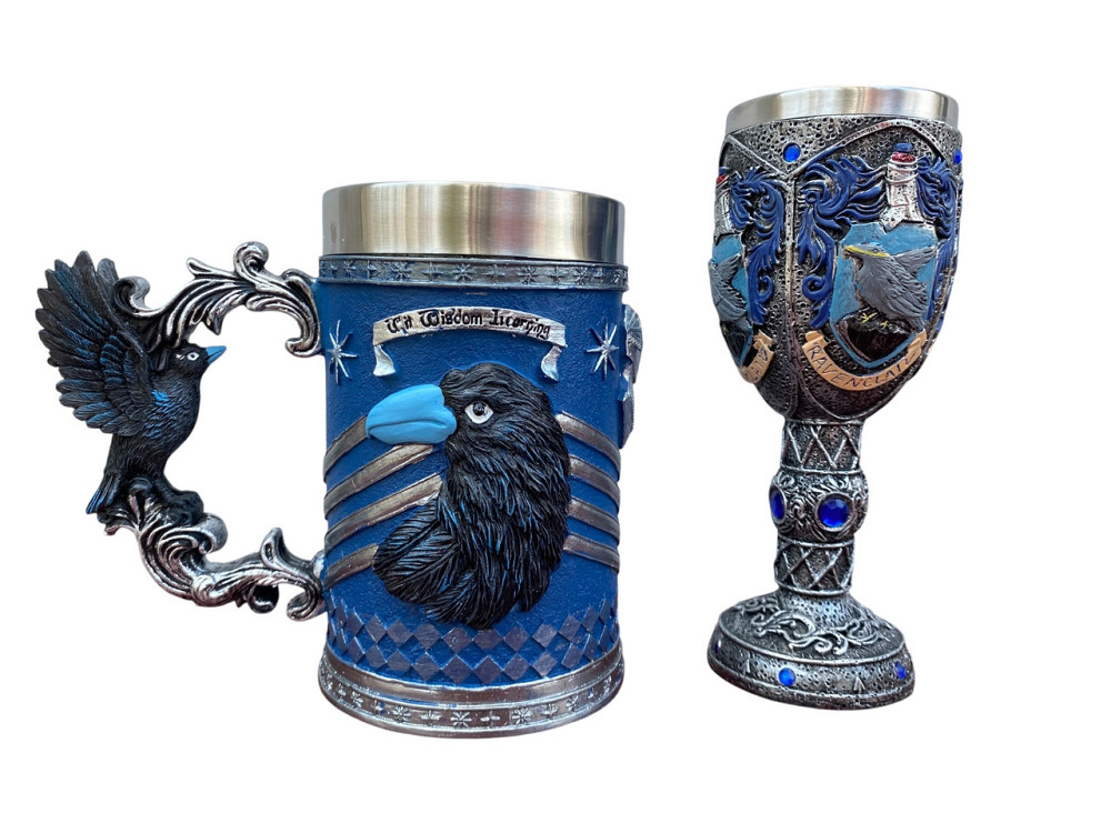 Подарочный набор Кружка и Бокал 3D Harry Potter Ravenclaw Київ - зображення 1
