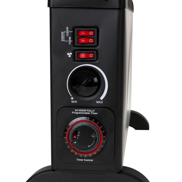 Конвекторный обогреватель Mesko MS-7741b 2000 Вт Київ - зображення 4