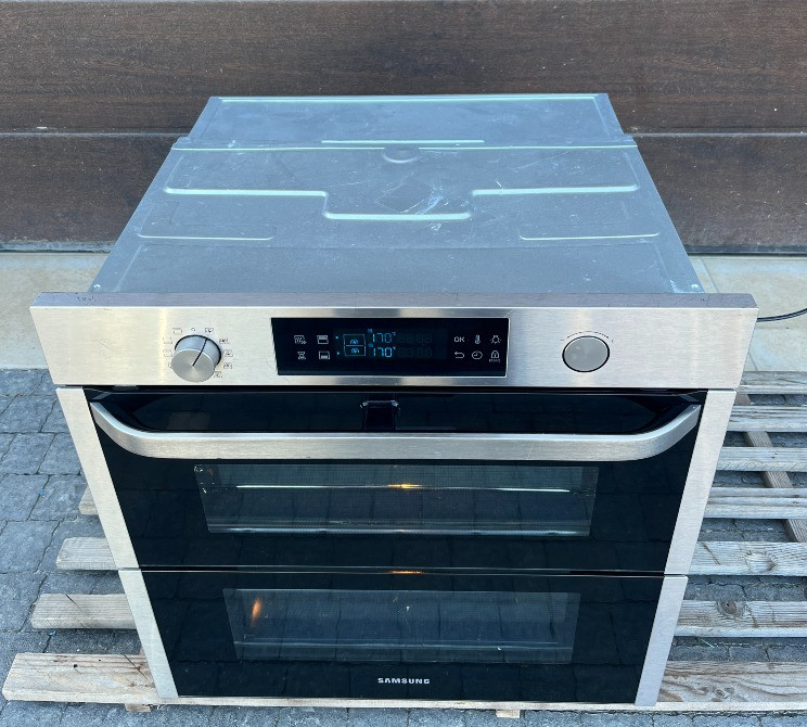 2021рік Духовка Samsung NV75N5641RS піроліз двійна конвекція Бережани - зображення 1