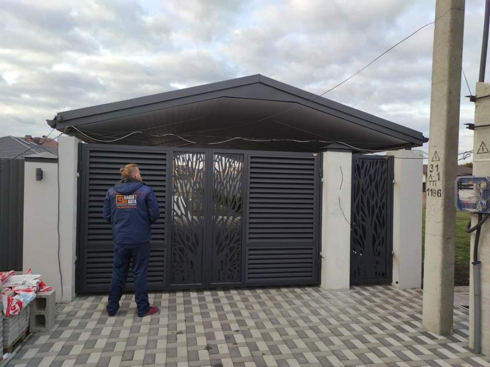 Ворота огорожі - паркан від виробника Наша Хата. Запорожье - изображение 11