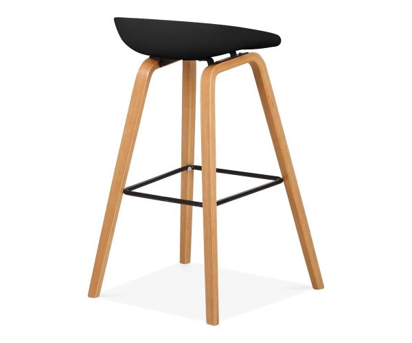 Стілець Адель барний високий чорний Днепр - изображение 3