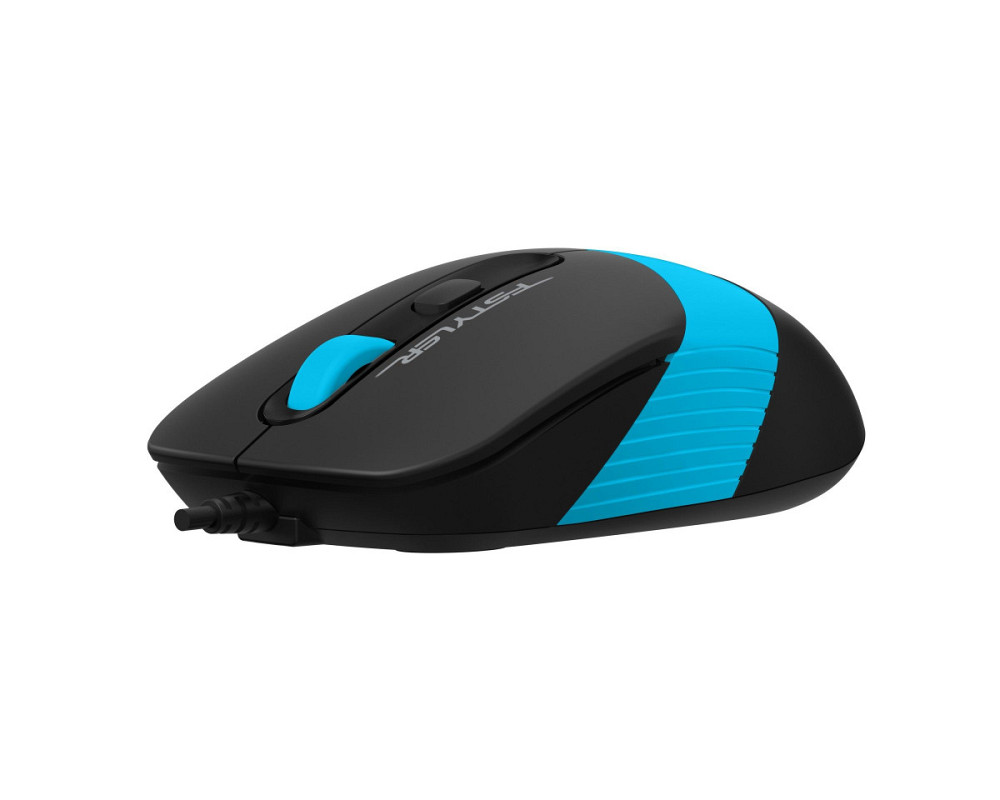 Мышь компьютерная проводная A4Tech Fstyler FM10S Black/Blue синяя Киев - изображение 4