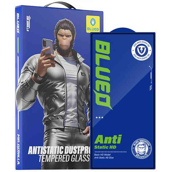 Защитное 2.5D стекло Blueo Full Cover HD для Samsung Galaxy S24 Ultra Херсон