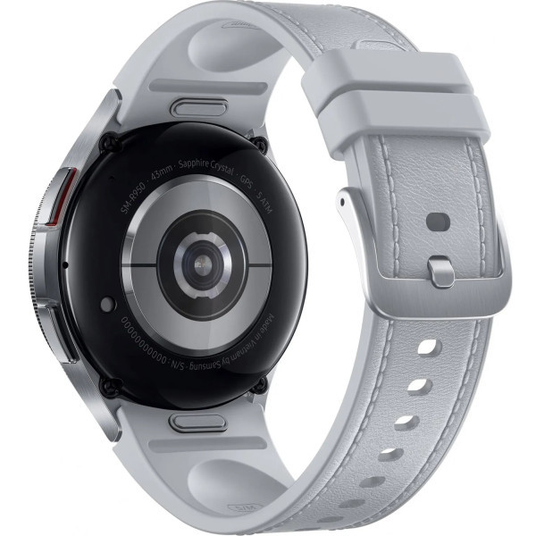 Смарт-годинник Samsung Galaxy Watch 6 Classic 43mm R955 LTE Silver (SM-R955FZSA) EU (Код товару:3977 Харків - зображення 4
