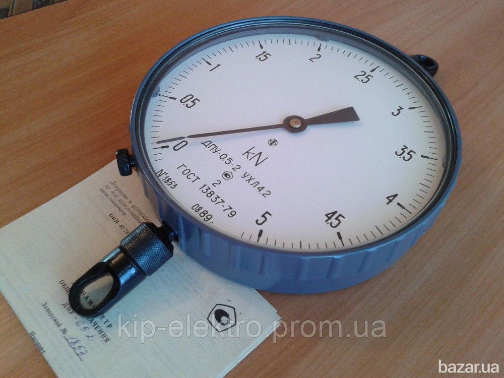 Динамометр ДПУ-0,5-2 (ДПУ-0,5/2; ДПУ) 5кN (500кгс) Київ - зображення 1