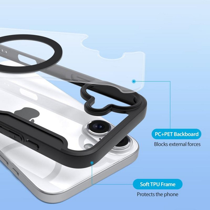 Чехол-книжка Dux Ducis Skin X Pro with MagSafe для Apple iPhone 16 (6.1") Херсон - изображение 12