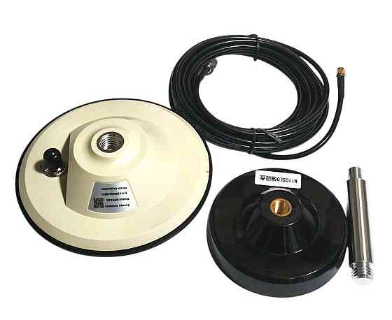 Антенна GNSS/GPS520 RTK RHCP, LNA 34-36dB полнодиапазонная TNC-female, RG58 5 м, на подставке с магн Дніпро