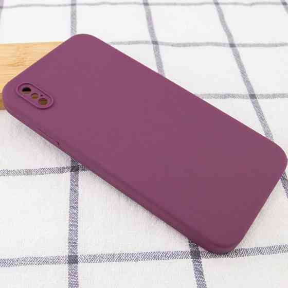 Чехол Silk Square Full Camera Protective (AA) NO LOGO для Apple iPhone X / XS (5.8") Херсон