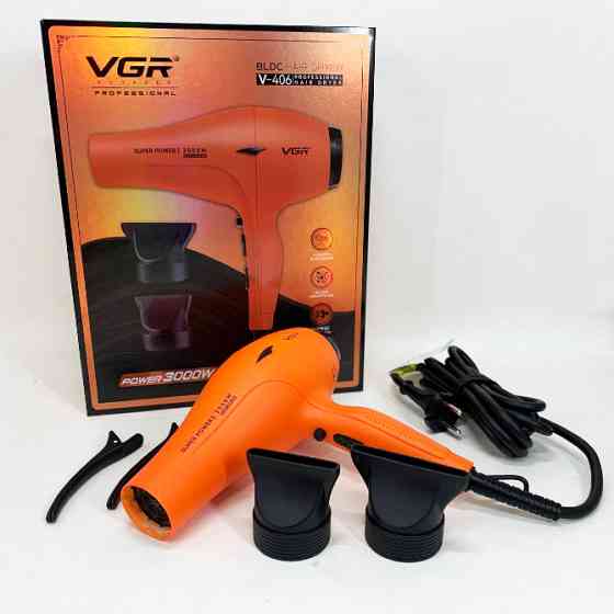 Фен VGR V-406 ORANGE 3000Вт Харків