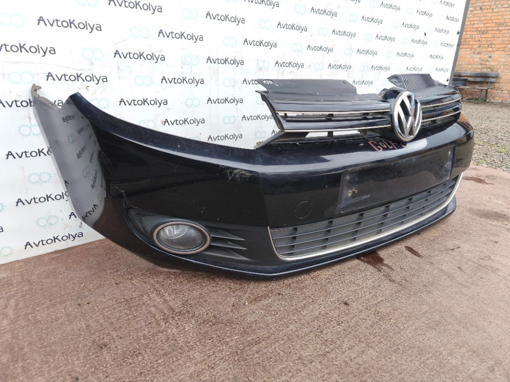 Бампер передний VW Golf 6 2008-2013 (5K0807221) хэтчбек Ковель - зображення 3