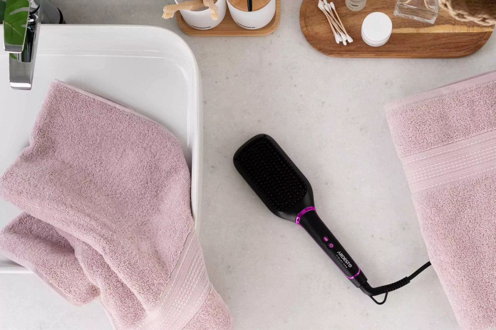 Щетка-выпрямитель для волос Ardesto Violet Pro HSB-Y220PRO 50 Вт черный Київ - зображення 10