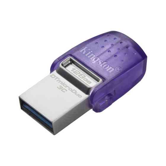 Флеш пам`ять Kingston DataTraveler microDuo 3C 128GB Type-C  (DTDUO3CG3/128GB) Харків
