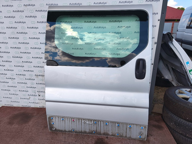 Дверь боковая сдвижная со стеклом Nissan Primastar 2001-2013 Ковель - зображення 4