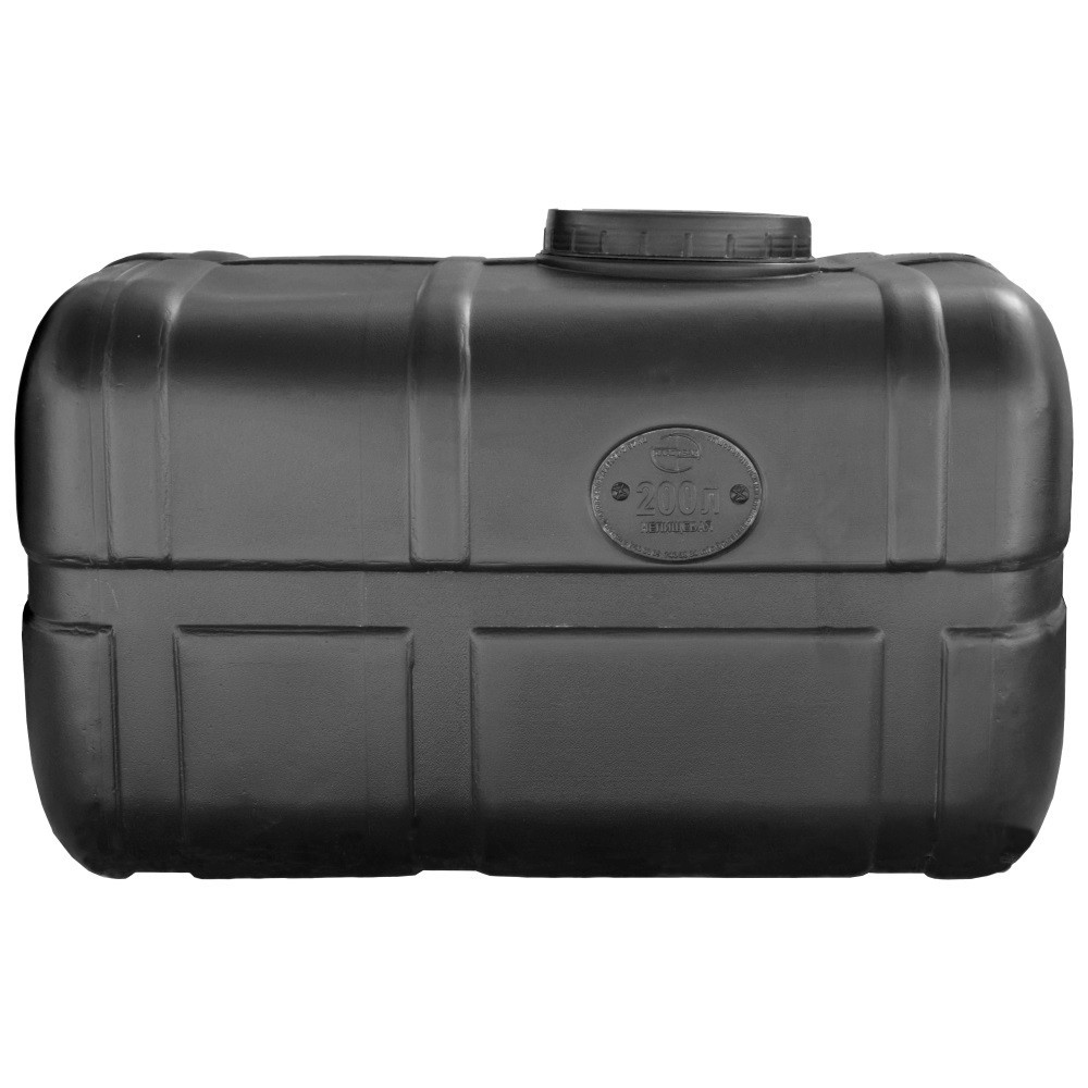 Бочка 200 л непищевая прямоугольная черная Київ - зображення 3