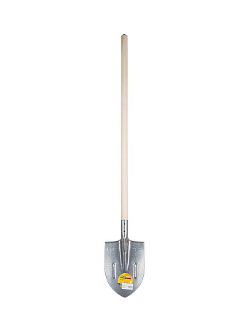 Лопата штыковая MASTERTOOL 210х290х1460 мм молотковая покраска с деревянной ручкой 14-6248-Р Харків - зображення 1