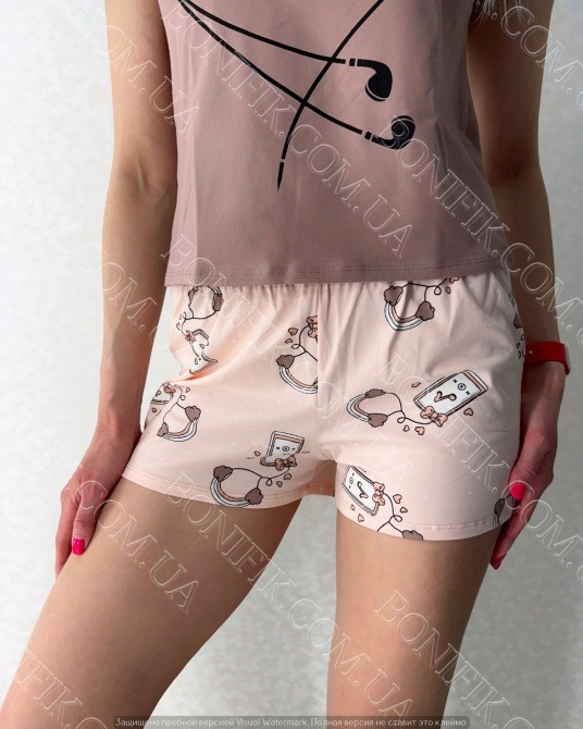 Женский комплект пижамы "Roksana" (16646) (арт. 1759) Кривий Ріг - зображення 4