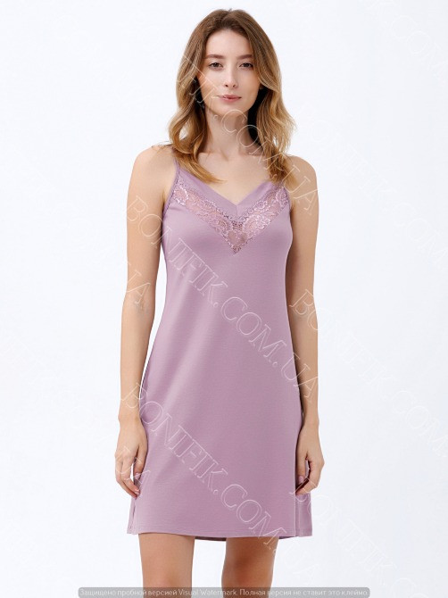 Женская ночная сорочка на тонкой бретели "Amalia" (16177) (арт. 1175) Кривий Ріг - зображення 1