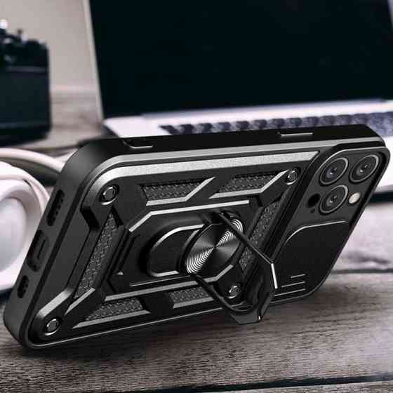 Ударопрочный чехол Camshield Serge Ring для Apple iPhone 13 Pro Max (6.7") Херсон