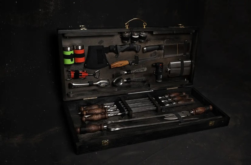 Шампура з дерев'яною ручкою.Набори на подарунок.Набір для чоловіка. Умань Умань - зображення 3