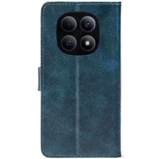 Чохол-книжка Crazy Horse Clasic для Xiaomi Redmi Note 15 5G/Poco M8 5G Dark Blue (Front) Харьков