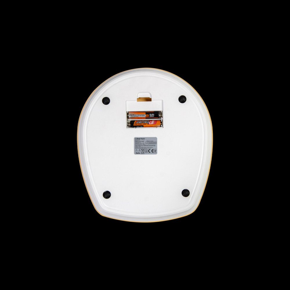 Весы кухонные Liberton Smart LKS-0719 10 кг оранжевые Київ - зображення 3