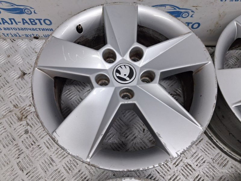 Диски титан комплект R16 Skoda Octavia 2013-2020 5E0601025D (Арт. 80819) Киев - изображение 2
