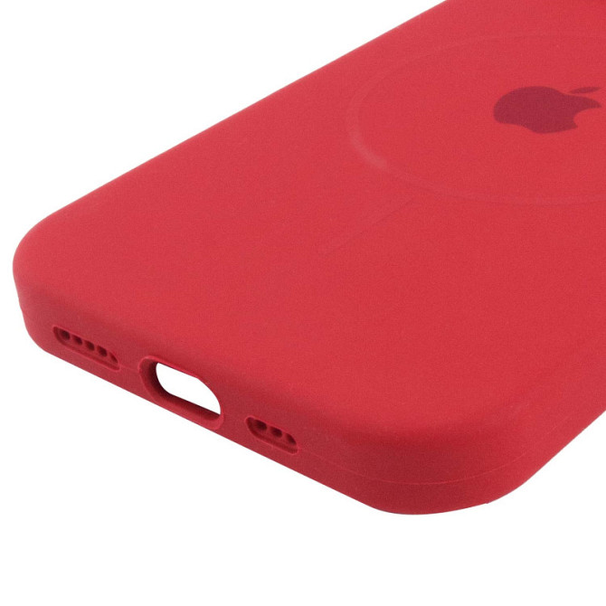 Чехол Silicone Case Full Protective (AA) with MagSafe для Apple iPhone 15 (6.1") Херсон - зображення 5