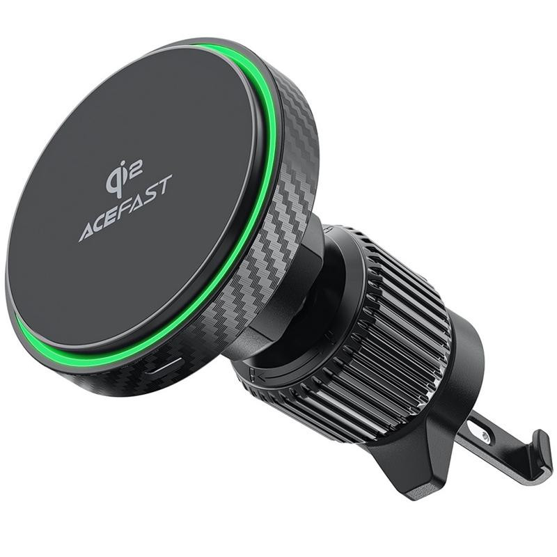Автодержатель с БЗУ Acefast D33 Qi2 Magnetic Wireless Charging 15W Херсон - зображення 1