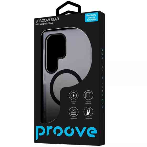 Чохол Proove Shadow Star Case with Magnetic Ring для Samsung S26 Ultra S948 Black (PCSSSGSU2602) Харків