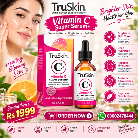 TruSkin Vitamin C Super Serum Plus in Pakistan - 03002478444 Донецк