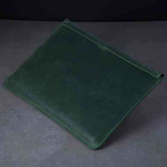 Чехол для ноутбука винтажный Incarne Line MacBook Pro 13" 2016-2025 line-green-vintage-pro-13 зелены Київ