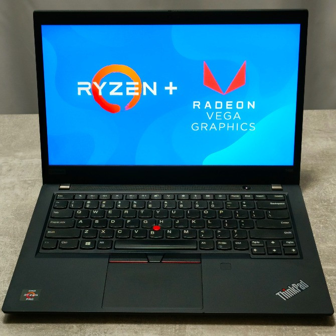 Lenovo ThinkPad T495 Ryzen 5 PRO 3500U / 16GB / 512GB SSD / Vega 8 / Windows 11 Pro — бізнес-ноутбук Київ - зображення 1
