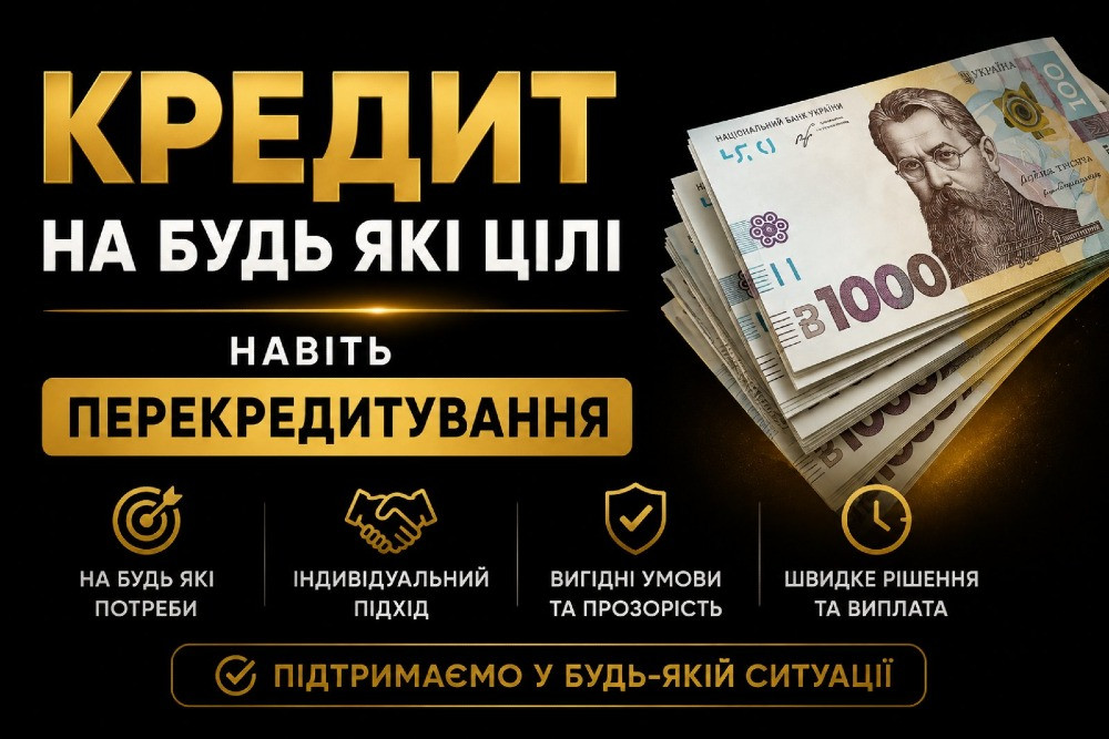 💰 Потрібні гроші? Кредит Онлайн або в Офісі! Киев - изображение 1