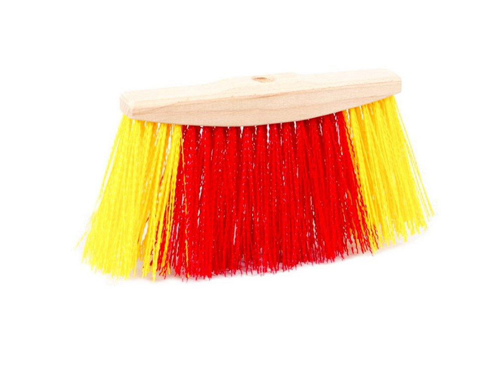 Метла плоская MASTERTOOL MIDI ЭКО деревянная колодка 250х35х161/125 мм без ручки 14-6352 Харків - зображення 1