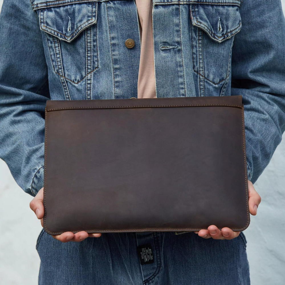 Чехол для ноутбука винтажный Incarne Message MacBook Air 15" 2023-2025 message-brown-vintage-air-15  Київ - зображення 4