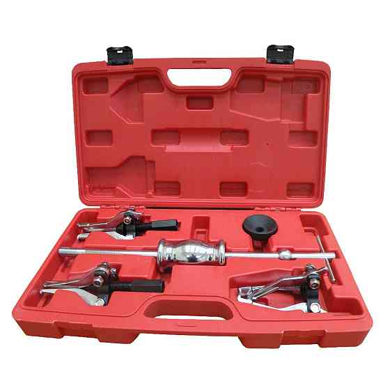 Набор съемников трехзахватных с обратным молотком 15-80мм СТАНДАРТ SK0362 Харків