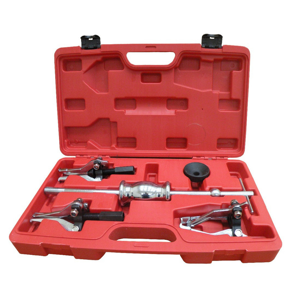 Набор съемников трехзахватных с обратным молотком 15-80мм СТАНДАРТ SK0362 Харків - зображення 1