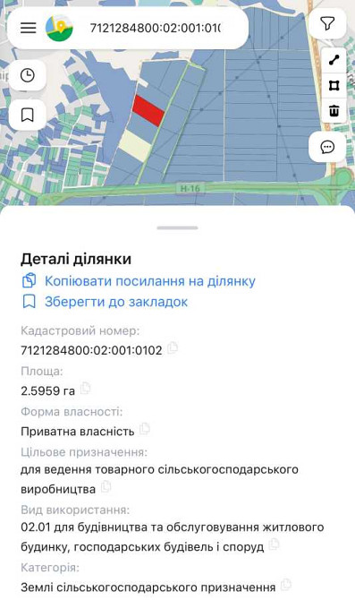 продажа участок под жилую застройку Звенигородский, Озерная, 260000 $  - зображення 2