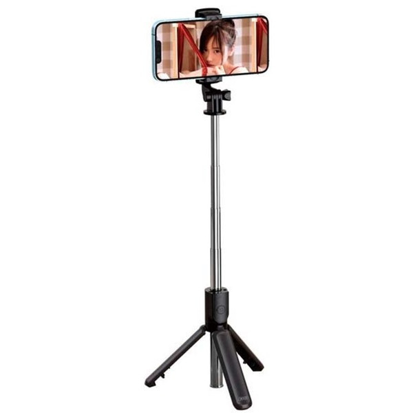Монопод XO SS09 Multifunctional remote control selfie-stick Black (Код товару:38643) Харків - зображення 1