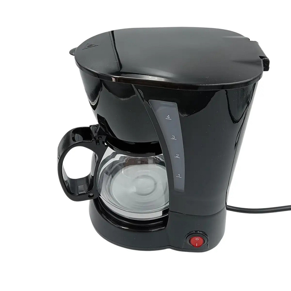 Кофеварка капельная Grunhelm GDC-106 650 Вт черная Київ - зображення 2