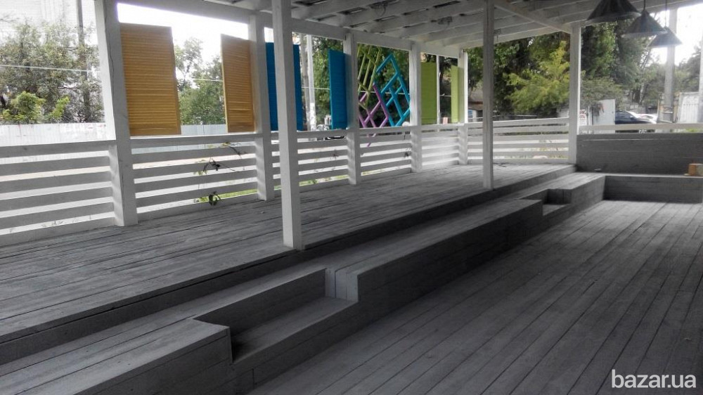 Деревянная веранда. Летняя площадка под кафе Київ - зображення 3