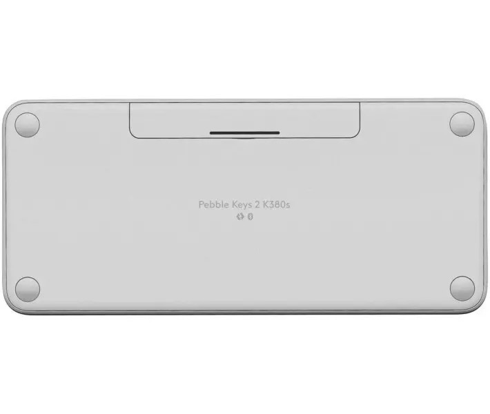 Клавиатура компьютерная безпроводная Logitech Pebble Keys 2 K380s Tonal White UA L920-011852 белая Киев - изображение 5