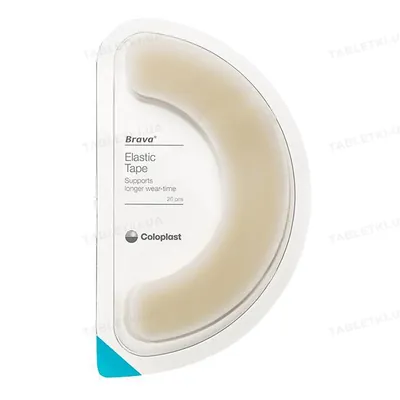 Півкільце еластичне-тейп Coloplast Brava 12070, 20 штук Харків - зображення 1