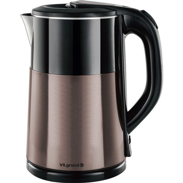 Электрочайник Vilgrand VS-1820 bronze 1.8 л бронзовый Киев - изображение 1