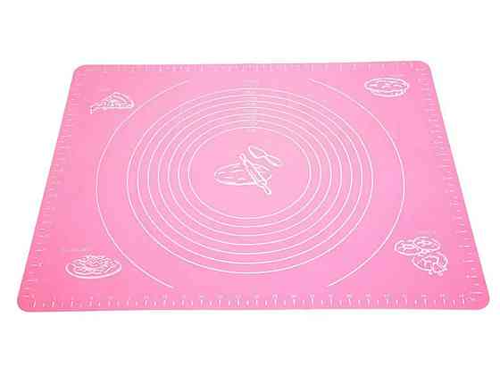Килимок розкочувальний силіконовий Frico FRU-081-Pink 38х48 см рожевий Киев